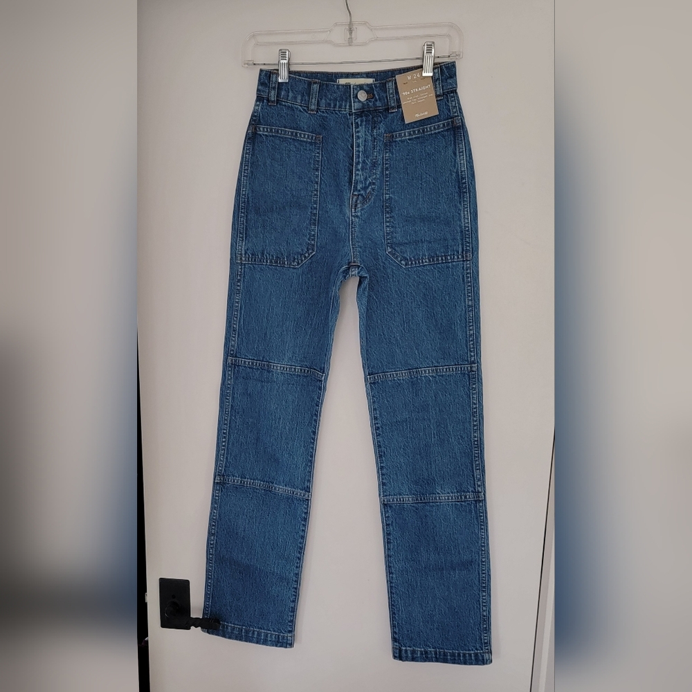 NEW: Madewell - The '90s Straight Utility Jean, NWT